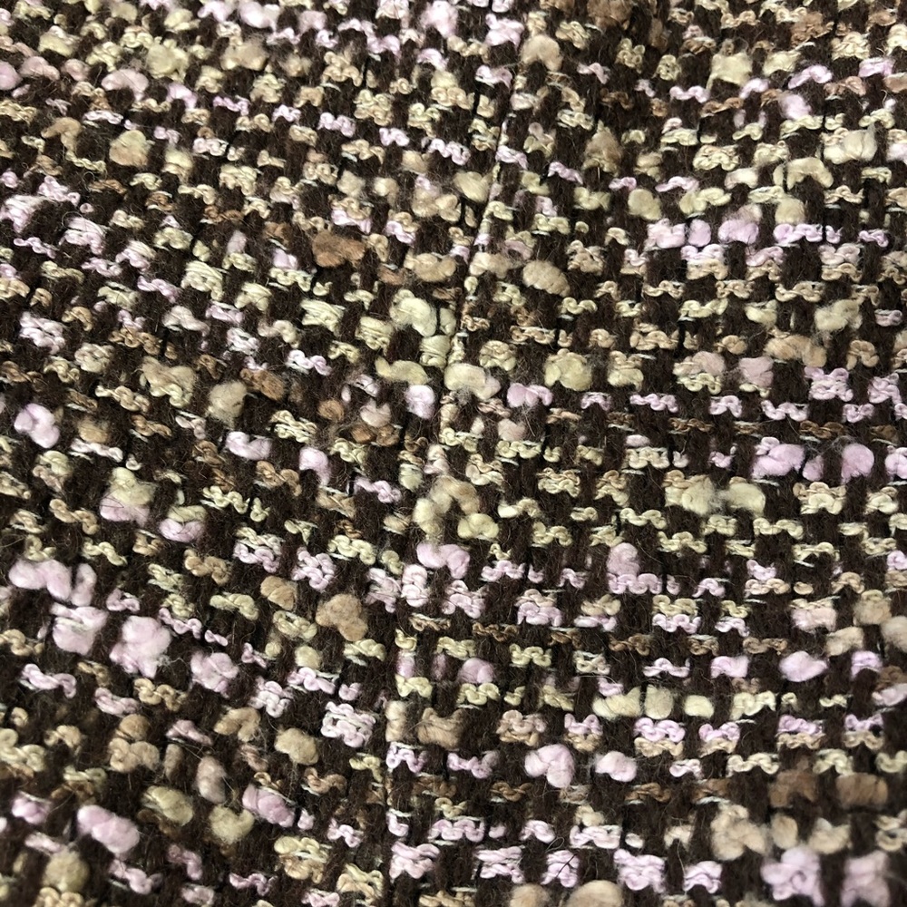 Grace Dane Lewis Petite Brown/Pink Boucle Jacket - Picture 8 of 8
